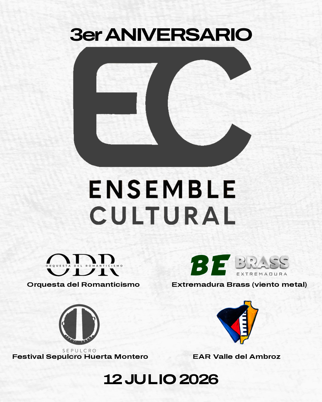 Tercer aniversario Ensemble Cultural